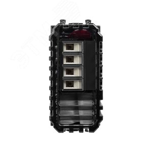 Avanti Диммер кнопочный модульный для LED ламп, , Закаленная сталь, 1модуль 3