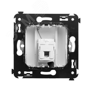 Avanti Розетка телефонная в стену одинарная, ''Белое облако'' 3