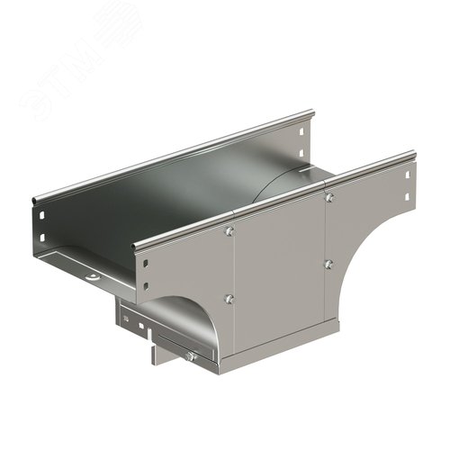 Ответвитель TDS T-образный вертикальный универсальный основание 300 H50 в комплекте крепежные элементы соединительные пластины 2