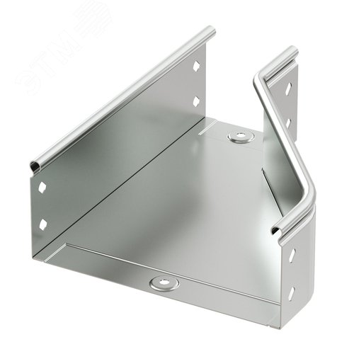 Переходник RRS левосторонний 200/80 H80 в комплекте с крепежными элементами и соединительными пластинами 2