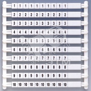 Система маркировки CNU/5/030 чистые маркировочные таблички (500шт) - DKC (ДКС)