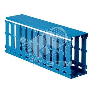 Короб перфорированный Т1 40х40 синий  QUADRO - DKC (ДКС)