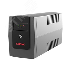 Источник бесперебойного питания line-interactive Инфо (Info) 600 ВА/360 Вт, 1/1, 2xSchuko, 1x7Aч - DKC IT