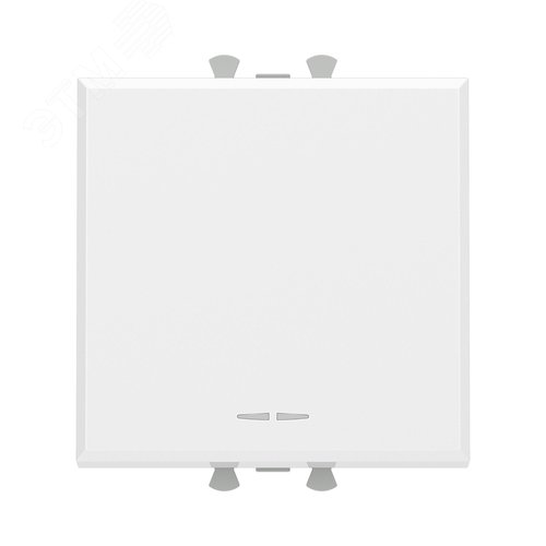 Avanti Переключатель ''Белое облако'', 16A, 2 модульный - DKC (ДКС)