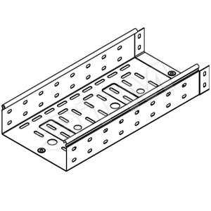 Лоток перфорированный 500х50 L=3000мм окрашенный - DKC (ДКС)