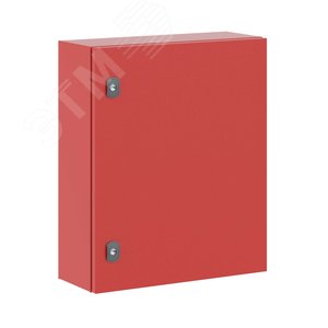 Корпус сварной навесной серии ST с М/П 600x500x200мм RAL3000