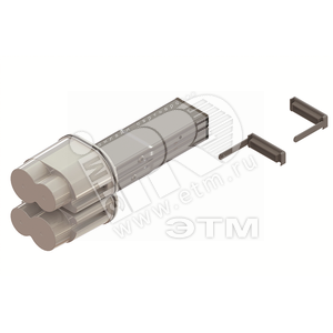 Элемент питающий с заглушкой тип 1 Cu 2P/4P 25A - DKC (ДКС)