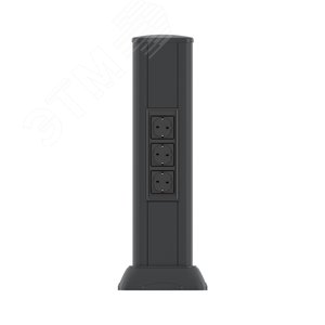 Миниколонна алюминиевая, 0.5м, цвет чёрный, ДКС - DKC (ДКС)