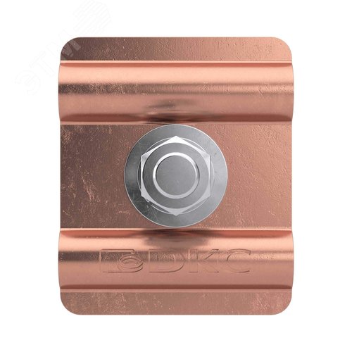 Зажим параллельный с разделительной пластиной D8-10 мм медь 4