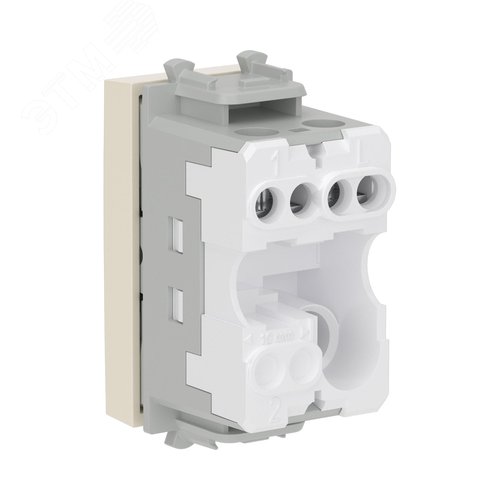 Avanti Кнопка ''Ванильная дымка'', 16A, 1 модульная 4