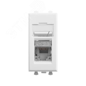Avanti Компьютерная розетка Белое облако  RJ-45 модульная, кат. 6 экран, 1 мод - DKC (ДКС)