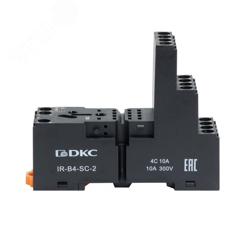 Колодка с винтовыми клеммами для реле на 4 группы IR-24DC/220DC/230AC-4CO - DKC (ДКС)