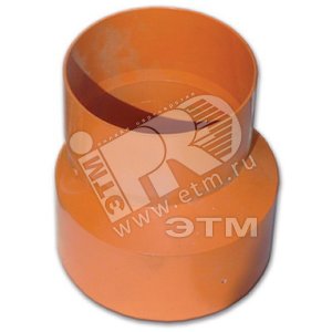 Переходник д/двуст труб,д.75-90,полипроп.желт - DKC (ДКС)