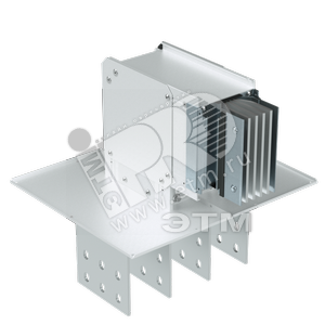 Угол вертикальный + секция подключения тип 1 Al 3P+N+Pe+Fe 3200А IP55 - DKC (ДКС)