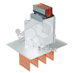 Секция Z-образная вертикальная + секция подключения тип 1 Cu 3P+N+Pe+Fe/2 800А IP55 - DKC (ДКС)