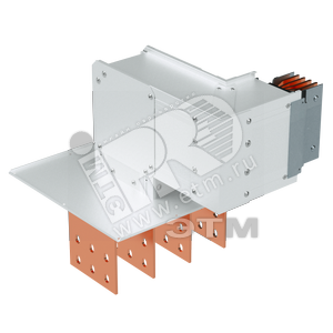 Горизонтальный + вертикальный угол + вводная секция тип 2 Cu 3P+N+Pe+Fe 6400А IP55 - DKC (ДКС)