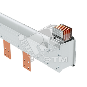 Вертикальный угол + секция подключения с параллельными фазами тип 2 Cu 3P+N+Pe 800А - DKC (ДКС)