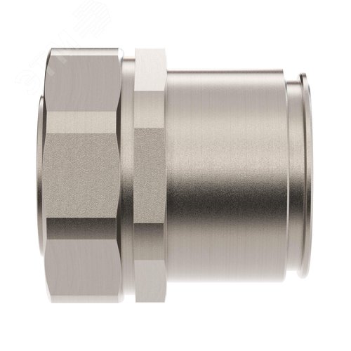 Муфта металлорукав DN 40-жесткая труба д.40мм, IP66/IP67, никелированная латунь - DKC (ДКС)