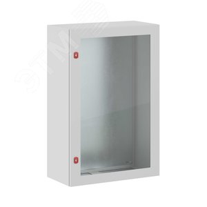 Щит с монтажной панелью ЩМП 1200x800x400мм  серия ST c прозрачной дверью