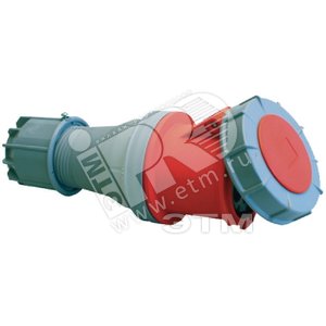 Розетка кабельная IP67 125A 2P+E 230V (DISC021253) - DKC (ДКС)