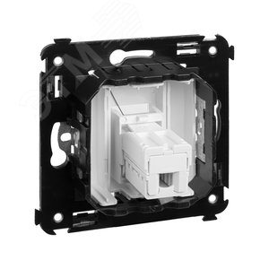 Avanti Розетка телефонная в стену одинарная, ''Белое облако'' 4