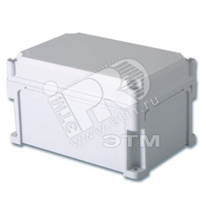 Корпус ударопрочный IP67 400х200х160 Hкрышки= 35 сплошные стенки непрозрачная крышка - DKC (ДКС)