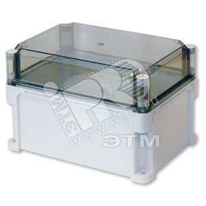 Корпус IP67 300х150х195 Hкрышки=70 с выбивным фланцем непрозрачная крышка - DKC (ДКС)