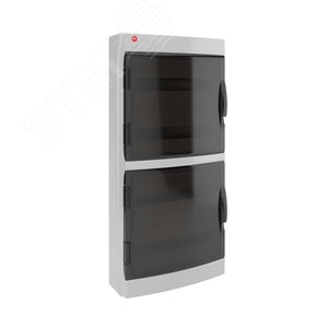 Щиток настенный с дверцей 72 мод.,IP65, серый, с клеммным блоком 160А (RB72W6RGD) - DKC (ДКС)
