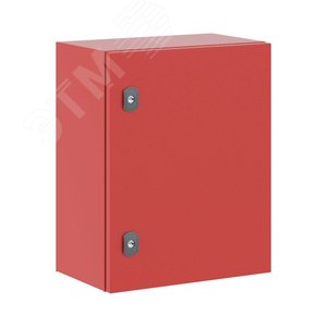 Корпус сварной навесной серии ST с М/П 500x400x250мм RAL3000