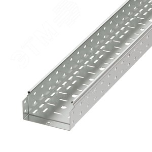 Лоток перфорированный 150х80 L=3000мм толщина 1.5мм горячеоцинкованный