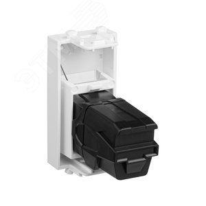 Avanti USB 2.0 розетка ''Белое облако'' модульная, тип А-А, 1 модульная - фото 4