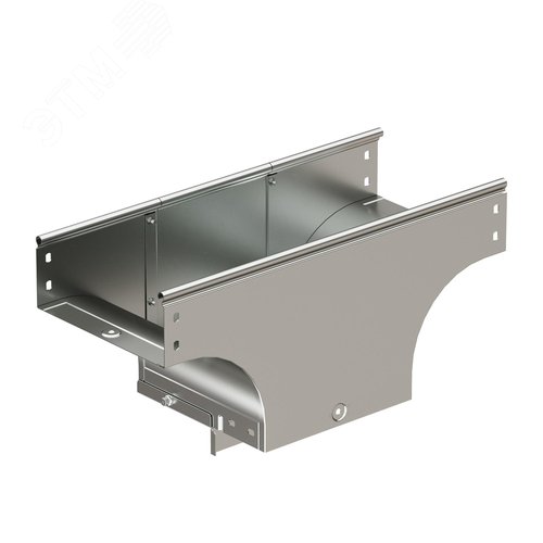 Ответвитель TDS T-образный вертикальный универсальный основание 500 H100 в комплекте крепежные элементы соединительные пластины