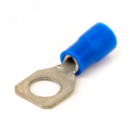 Наконечник кабельный НКИ 2.5-8 с изолированным фланцем синий (50шт)