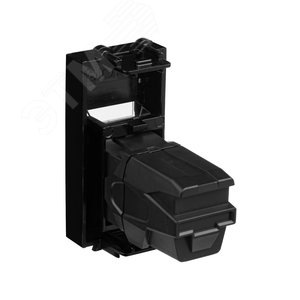 Avanti USB 2.0 розетка ''Черный квадрат'' модульная, тип А-А, 1 модульная - фото 4