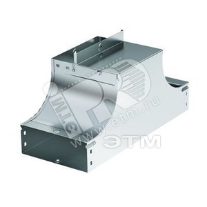 Ответвитель Т-образный вверх плоский TSS основание 80 H=80мм цинк-ламельный