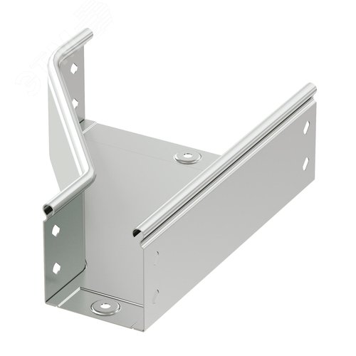 Переходник RRS левосторонний 200/80 H80 в комплекте с крепежными элементами и соединительными пластинами