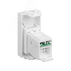 Avanti Компьютерная розетка ''Белое облако'' RJ-45 модульная, кат. 5е, 1 модульная - фото 4