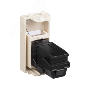 Avanti USB 3.0 розетка ''Ванильная дымка'' модульная, тип А-А, 1 модульная - фото 4