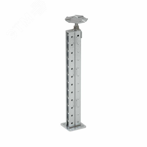 Стойка фальшпола двойная длина 1475 мм регулировка 1445-1505 мм - DKC (ДКС)