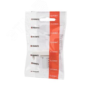 Avanti Телефонная розетка ''Белое облако'' RJ-12, 1 модульная 5