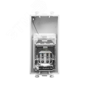 Avanti Компьютерная розетка RJ-45 модульная, кат. 6 экранированная,,Закаленная сталь, 1 модуль - фото 3