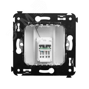 Avanti Компьютерная розетка RJ-45 в стену, кат.6  одинарная Белое облако - фото 3