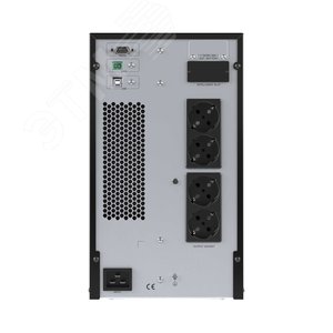 Источник бесперебойного питания Online, Смолл Тауэр (Small Tower), 2000 ВА/1800 Вт, 1/1, 4xSchuko, EPO, USB, RS-232, RJ45, з/у 1А, 6x7Ач - фото 2