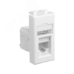 Avanti Компьютерная розетка ''Белое облако'' RJ-45 модульная, кат. 5е, 1 модульная - фото 2