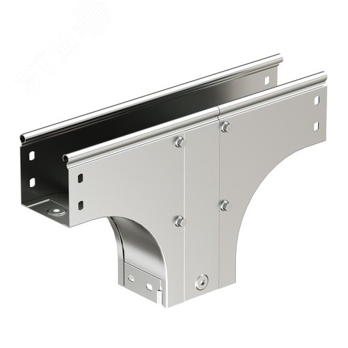 Ответвитель TDSA Т-образный вертикальный 100/150 в комплекте крепежные элементы соединительные пластины