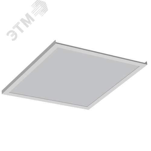Светильник светодиодный ДВО-34w 3500лм 3000К microprisma-opal IP54/IP20 KROKUS-PANEL clip-in для выносного БАП (ЦБ000016860) - фото 3