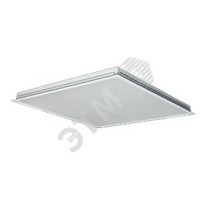 Светильник светодиодный ДВО-35w LED 4000Лм 4000К opal-sand Alumogips IP54 c БАП на 1 ч LUXDATOR 36W - ЦентрСтройСвет