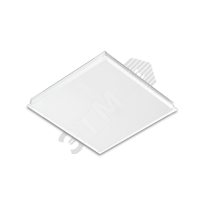 Светильник светодиодный ДВО-38w LED 3800Лм 4000К opal-sand IP40 Alumogips - ЦентрСтройСвет
