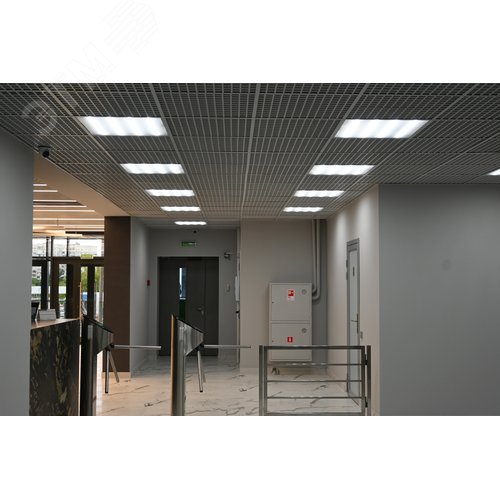 AVRORA-32/opal-sand 603х603 (IP20, 4000К, в грильято) для выносного БАП - фото 7
