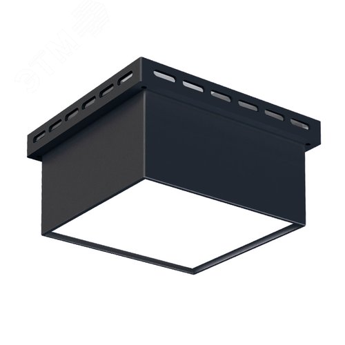 Светильник светодиодный LED-GR DOB 100-8 одиночный (IP40, 4000К, ЧЕРНЫЙ) - ЦентрСтройСвет